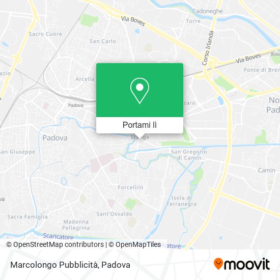 Mappa Marcolongo Pubblicità