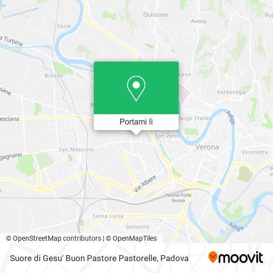 Mappa Suore di Gesu' Buon Pastore Pastorelle