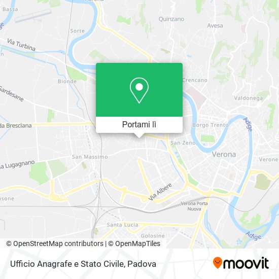 Mappa Ufficio Anagrafe e Stato Civile