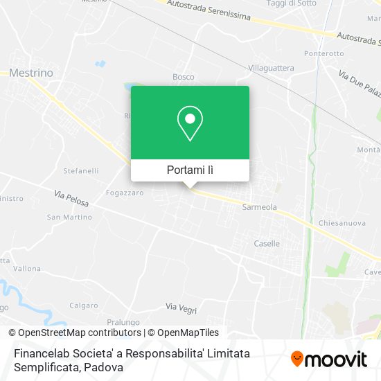 Mappa Financelab Societa' a Responsabilita' Limitata Semplificata