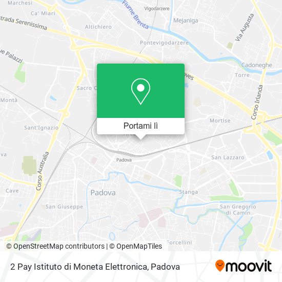 Mappa 2 Pay Istituto di Moneta Elettronica