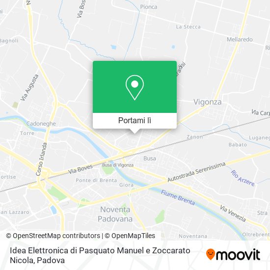 Mappa Idea Elettronica di Pasquato Manuel e Zoccarato Nicola
