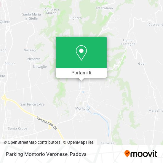 Mappa Parking Montorio Veronese