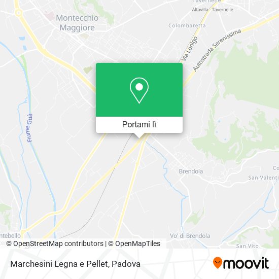 Mappa Marchesini Legna e Pellet