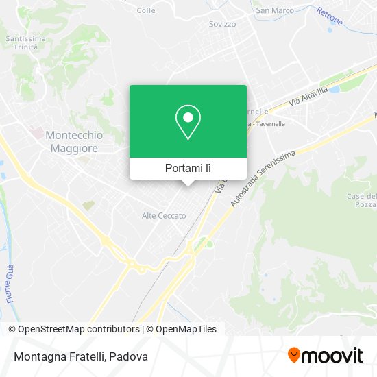 Mappa Montagna Fratelli