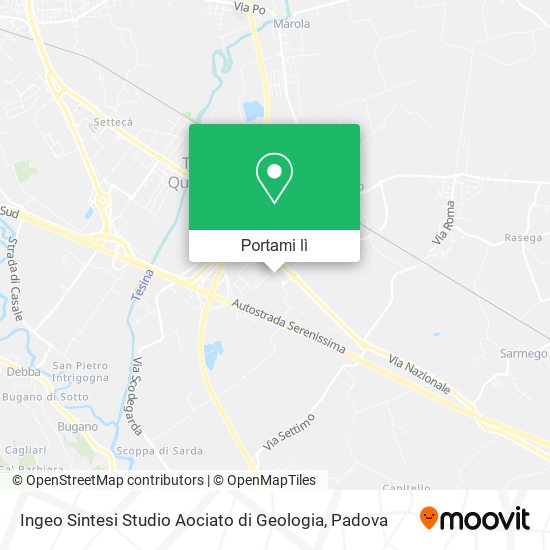 Mappa Ingeo Sintesi Studio Aociato di Geologia