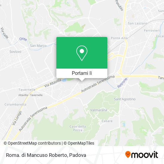 Mappa Roma. di Mancuso Roberto