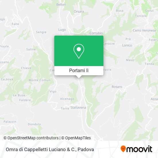 Mappa Omra di Cappelletti Luciano & C.