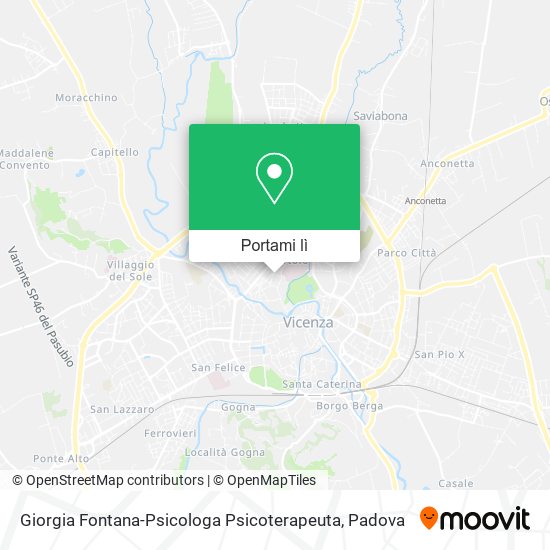 Mappa Giorgia Fontana-Psicologa Psicoterapeuta