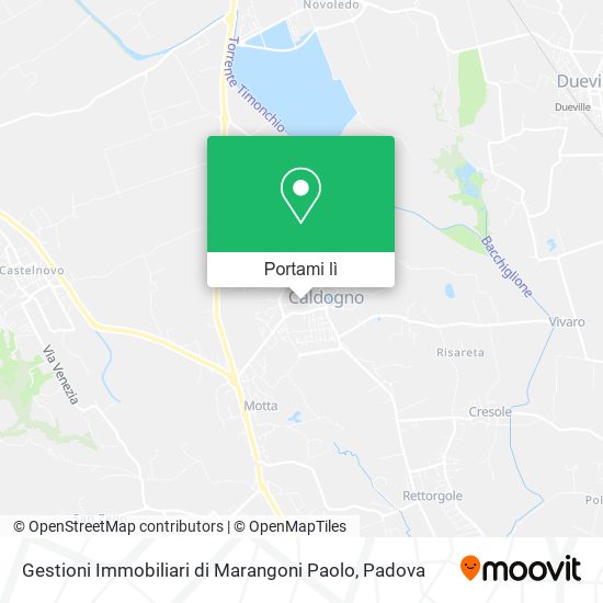 Mappa Gestioni Immobiliari di Marangoni Paolo