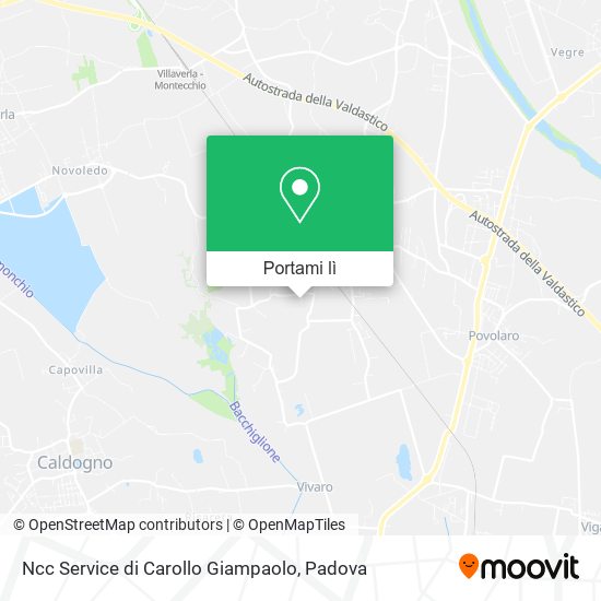 Mappa Ncc Service di Carollo Giampaolo