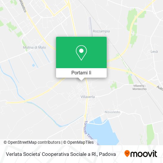 Mappa Verlata Societa' Cooperativa Sociale a Rl.