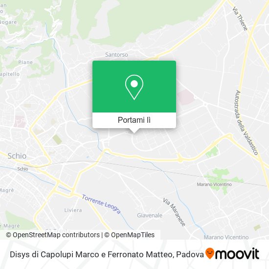 Mappa Disys di Capolupi Marco e Ferronato Matteo