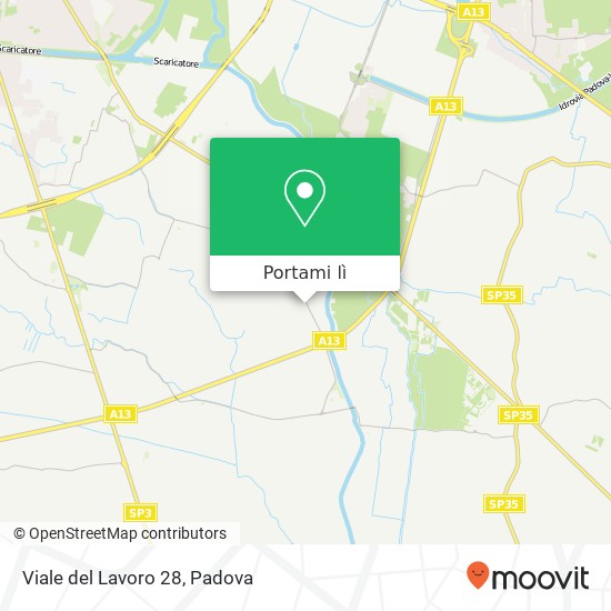 Mappa Viale del Lavoro 28