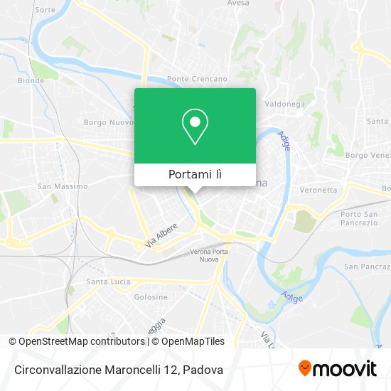 Mappa Circonvallazione Maroncelli 12