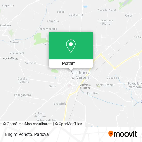 Mappa Engim Veneto