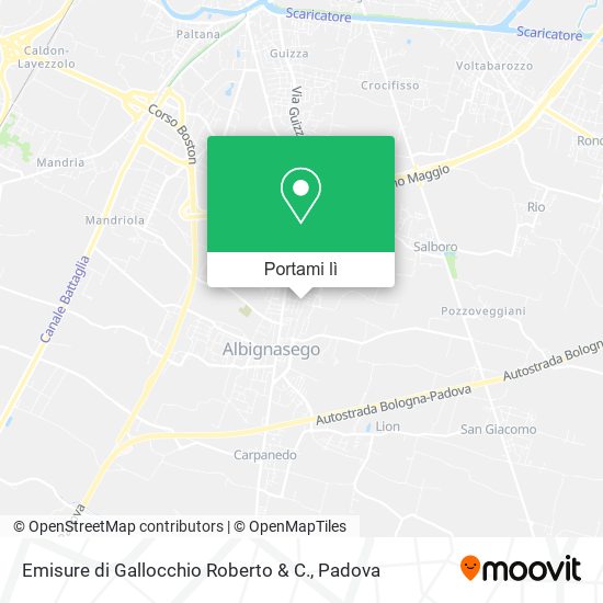 Mappa Emisure di Gallocchio Roberto & C.
