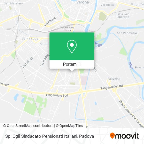 Mappa Spi Cgil Sindacato Pensionati Italiani