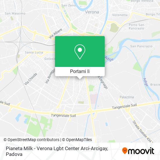 Mappa Pianeta Milk - Verona Lgbt Center Arci-Arcigay