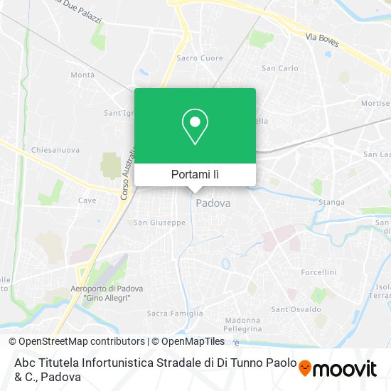 Mappa Abc Titutela Infortunistica Stradale di Di Tunno Paolo & C.