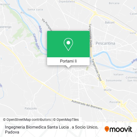 Mappa Ingegneria Biomedica Santa Lucia . a Socio Unico