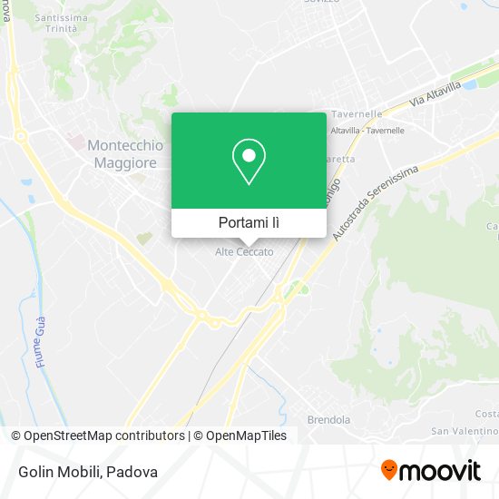 Mappa Golin Mobili