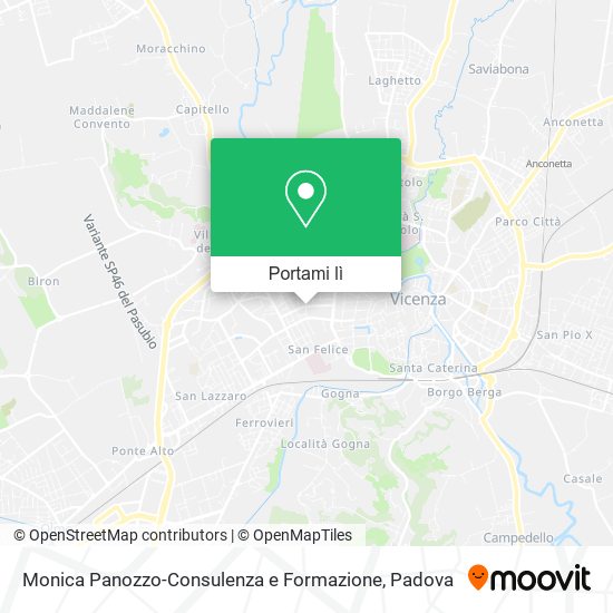 Mappa Monica Panozzo-Consulenza e Formazione