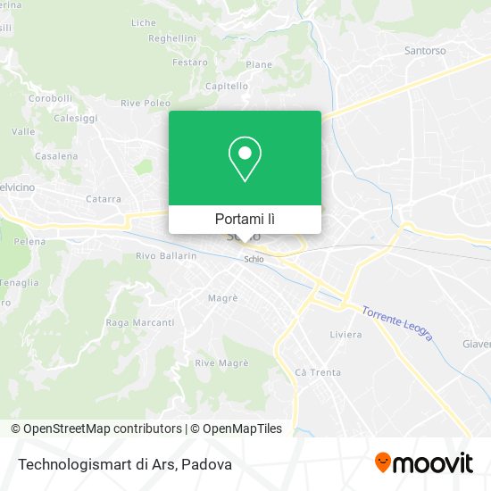 Mappa Technologismart di Ars