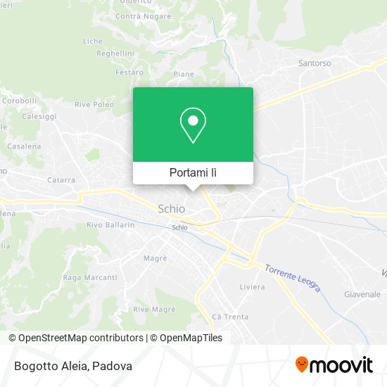 Mappa Bogotto Aleia