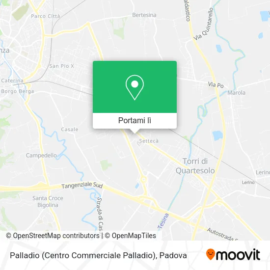 Mappa Palladio (Centro Commerciale Palladio)