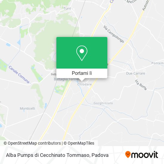 Mappa Alba Pumps di Cecchinato Tommaso