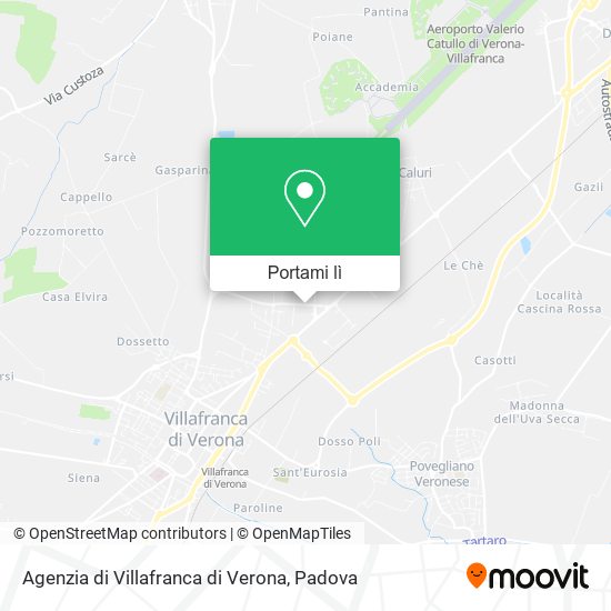 Mappa Agenzia di Villafranca di Verona