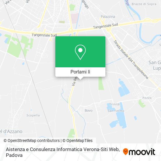 Mappa Aistenza e Consulenza Informatica Verona-Siti Web