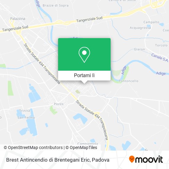 Mappa Brest Antincendio di Brentegani Eric