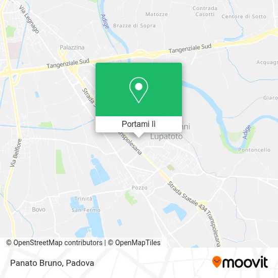 Mappa Panato Bruno