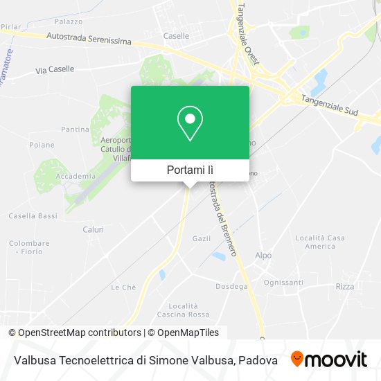 Mappa Valbusa Tecnoelettrica di Simone Valbusa