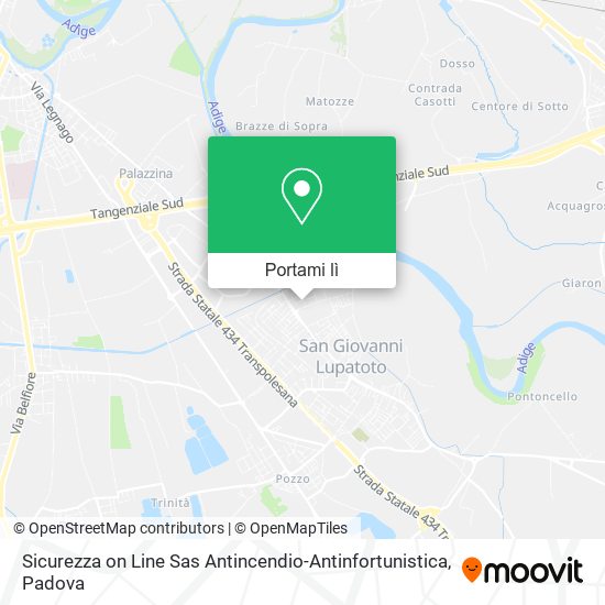 Mappa Sicurezza on Line Sas Antincendio-Antinfortunistica