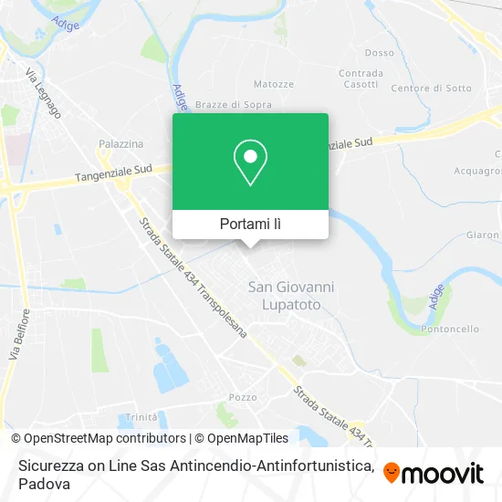 Mappa Sicurezza on Line Sas Antincendio-Antinfortunistica