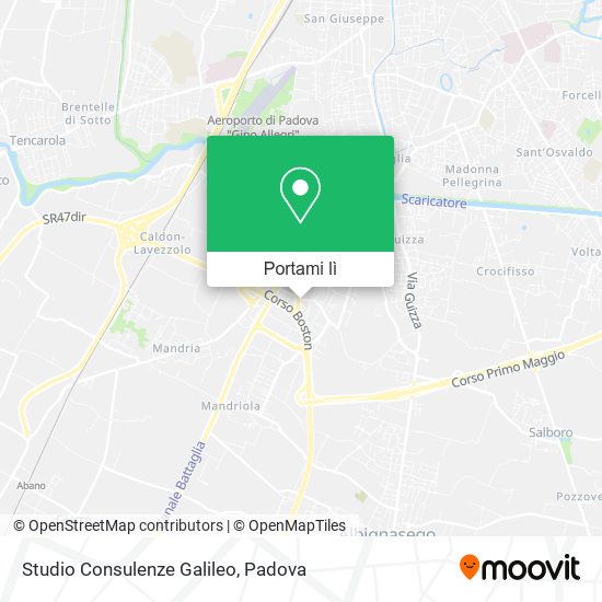 Mappa Studio Consulenze Galileo