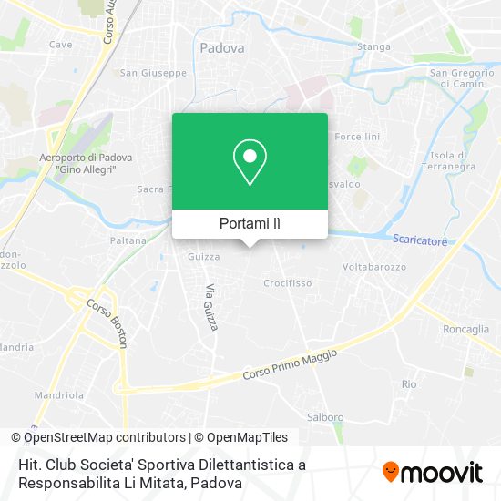 Mappa Hit. Club Societa' Sportiva Dilettantistica a Responsabilita Li Mitata