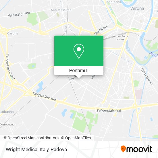 Mappa Wright Medical Italy