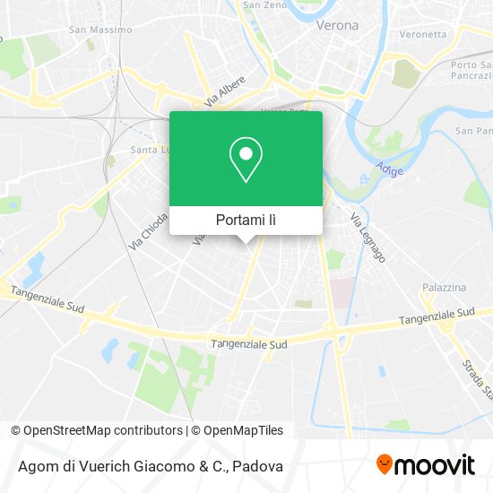 Mappa Agom di Vuerich Giacomo & C.