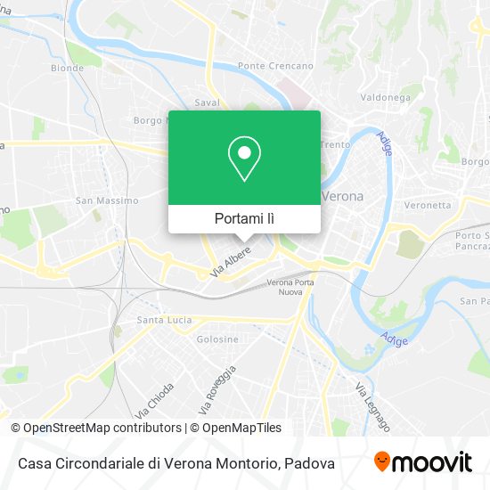 Mappa Casa Circondariale di Verona Montorio