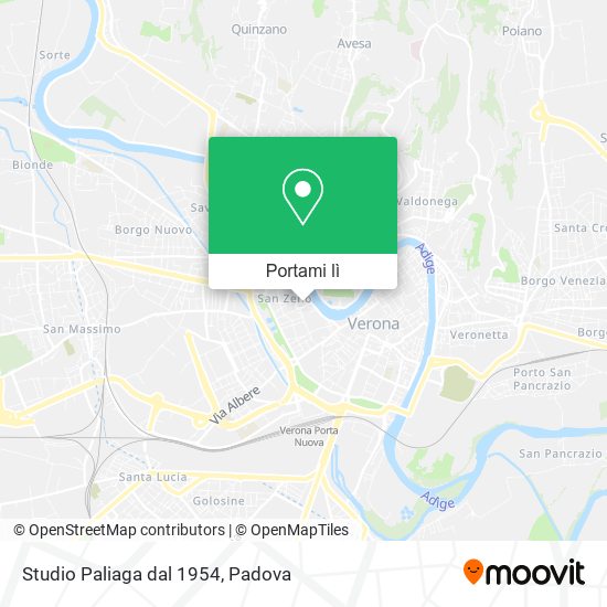 Mappa Studio Paliaga dal 1954