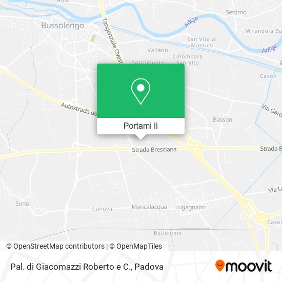Mappa Pal. di Giacomazzi Roberto e C.