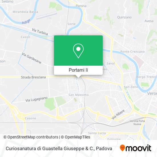 Mappa Curiosanatura di Guastella Giuseppe & C.
