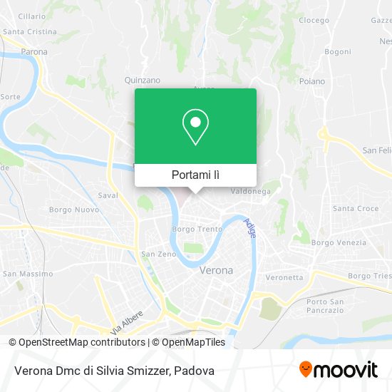 Mappa Verona Dmc di Silvia Smizzer