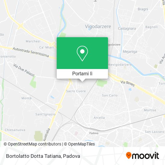 Mappa Bortolatto Dotta Tatiana