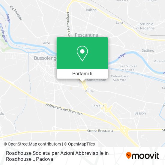 Mappa Roadhouse Societa' per Azioni Abbreviabile in Roadhouse .