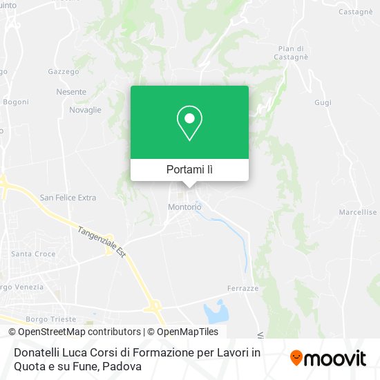 Mappa Donatelli Luca Corsi di Formazione per Lavori in Quota e su Fune